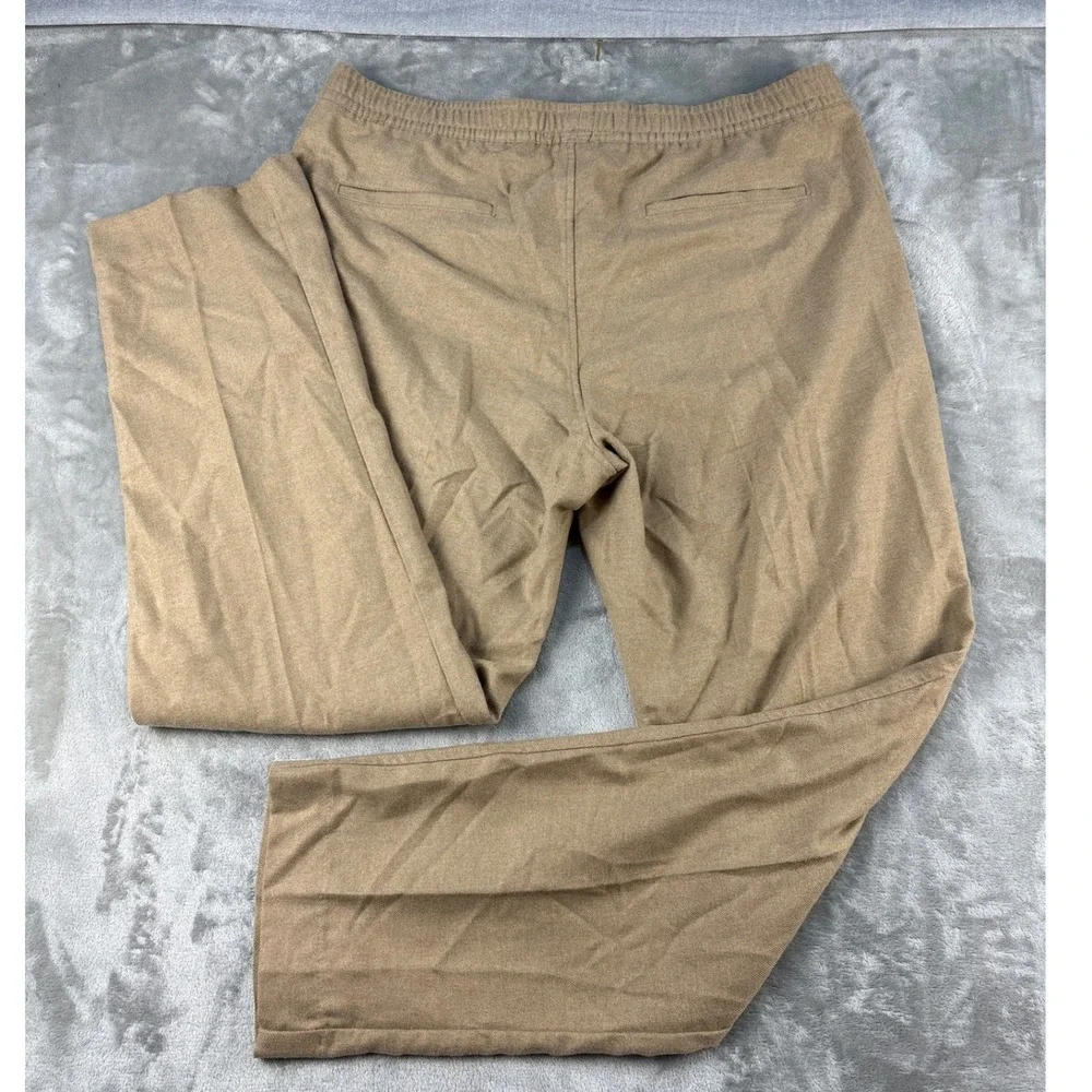 Abercrombie & Fitch Pants Mens XL Long Loose Tan Drawstring EUC